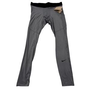 M3-44(2) NIKE Men's Dri-Fit Training Base Layer Pants Gray XL